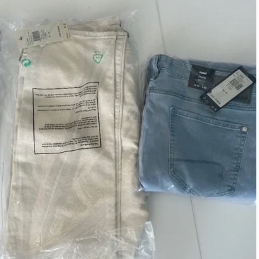 New - Mavi Mens Jeans 2 Pairs Size 36/32